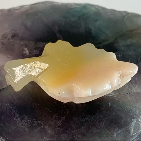 MINI Calcite Crystal Turtle Figurine Natural Stone Hand Carved Animal Tortoise - Picture 8 of 12